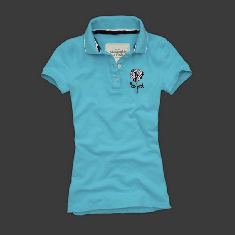 Abercrombie Fitch Mujeres Polo Corto Remera AF8440